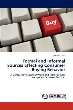 portada formal and informal sources effecting consumer buying behavior (en Inglés)