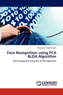 portada face recognition using pca &lda algorithm (en Inglés)