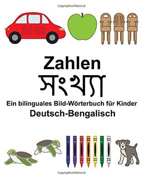 portada Deutsch-Bengalisch Zahlen Ein bilinguales Bild-Wörterbuch für Kinder (FreeBilingualBooks.com)