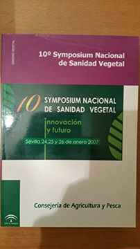 portada 10º Symposium Nacional De Sanidad Vegetal