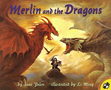 portada Merlin and the Dragons (Picture Puffin Books) 
