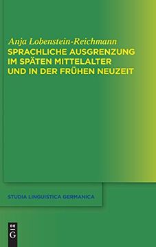 portada Sprachliche Ausgrenzung im Spaten Mittelalter und der Fruhen Neuzeit 