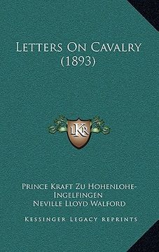 portada letters on cavalry (1893)