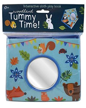 portada Tummy Time Woodland: Interactive Cloth Play Book (en Inglés)