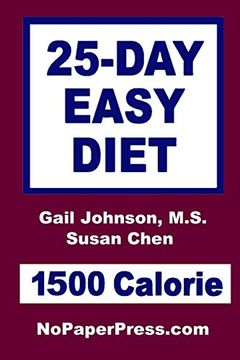 portada 25-Day Easy Diet - 1500 Calorie (en Inglés)