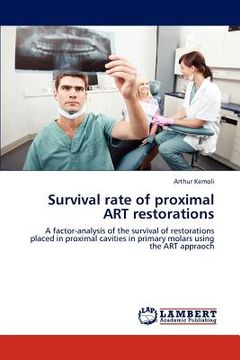 portada survival rate of proximal art restorations (en Inglés)