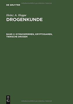 portada Gymnospermen, Kryptogamen, Tierische Drogen (German Edition)