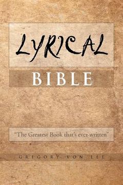 portada lyrical bible