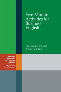 portada Five-Minute Activities for Business English