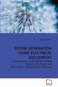portada ozone generation using electrical discharges (en Inglés)