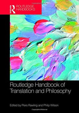 portada The Routledge Handbook of Translation and Philosophy (en Inglés)