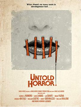 portada Untold Horror (en Inglés)