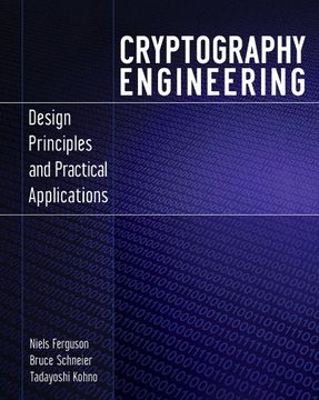 portada Cryptography Engineering: Design Principles and Practical Applications (en Inglés)