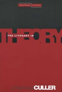 portada The Literary in Theory (en Inglés)