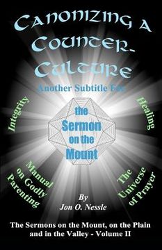 portada canonizing a counter-culture - another subtitle for the sermon on the mount (in English)