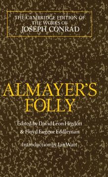 portada Almayer's Folly: A Story of an Eastern River (The Cambridge Edition of the Works of Joseph Conrad) (in English)