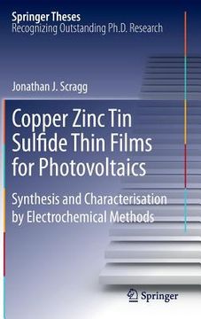 portada copper zinc tin sulfide thin films for photovoltaics (en Inglés)