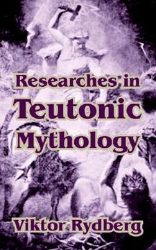 portada researches in teutonic mythology (en Inglés)
