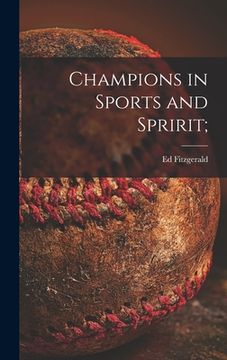 portada Champions in Sports and Spririt; (in English)