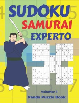 portada Sudoku Samurai Experto - Volumen 1: Juegos De Lógica Para Adultos