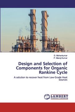 portada Design and Selection of Components for Organic Rankine Cycle