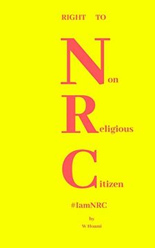 portada Right to non Religious Citizen: Nrc (en Inglés)
