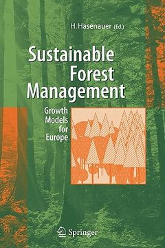 portada sustainable forest management: growth models for europe (en Inglés)