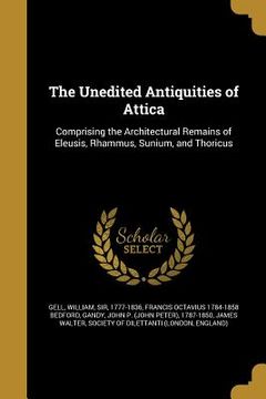 portada The Unedited Antiquities of Attica (en Inglés)