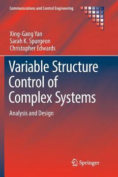 portada Variable Structure Control of Complex Systems: Analysis and Design (en Inglés)