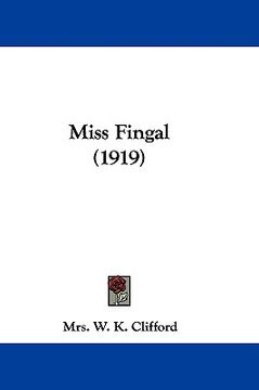 portada miss fingal (1919)