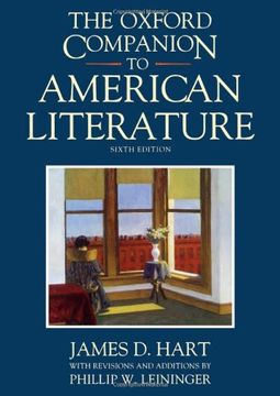 portada The Oxford Companion to American Literature (Oxford Companions) (en Inglés)