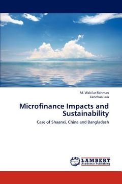 portada microfinance impacts and sustainability (in English)