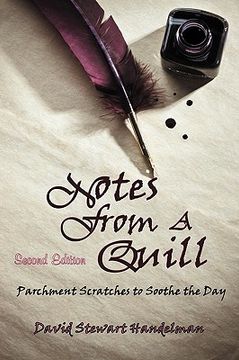 portada notes from a quill: parchment scratches to soothe the day (in English)