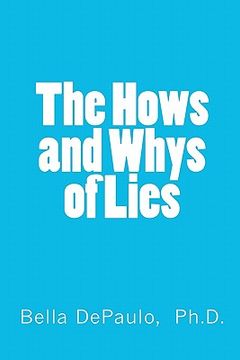 portada the hows and whys of lies (en Inglés)