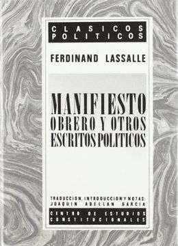 portada Manifiesto Obrero y Otros Escritos Politicos
