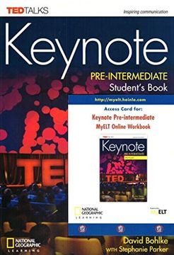 portada Keynote Pre-Intermediate Student's Book + DVD-ROM + Online Workbook, Printed Access Code (in English)