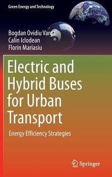 portada Electric and Hybrid Buses for Urban Transport: Energy Efficiency Strategies (en Inglés)