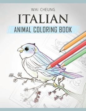 portada Italian Animal Coloring Book (in English)