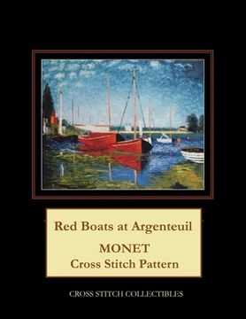 portada Red Boats at Argenteuil: Monet cross stitch pattern