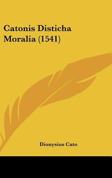 portada catonis disticha moralia (1541) (en Inglés)