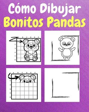 portada Cómo Dibujar Bonitos Pandas: Un Libro de Actividades y Dibujos Paso a Paso Para Niños
