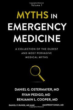 portada Myths in Emergency Medicine: Volume 1 (en Inglés)