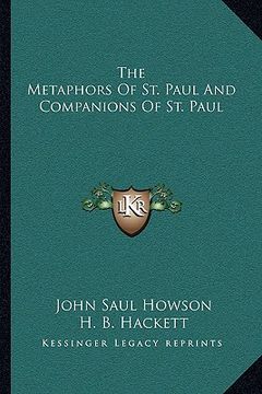 portada the metaphors of st. paul and companions of st. paul (en Inglés)