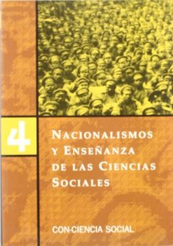portada Nacionalismos y Enseñanza de las Ciencias Sociales (Con-Ciencia Social) (in Spanish)