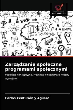 portada Zarządzanie spoleczne programami spolecznymi (in Polaco)