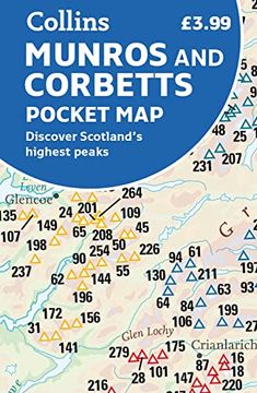 portada Munros and Corbetts Pocket Map: Discover Scotland’S Highest Peaks 