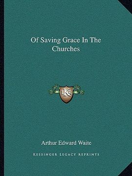 portada of saving grace in the churches (en Inglés)