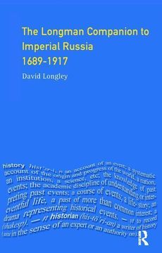 portada Longman Companion to Imperial Russia, 1689-1917 (en Inglés)