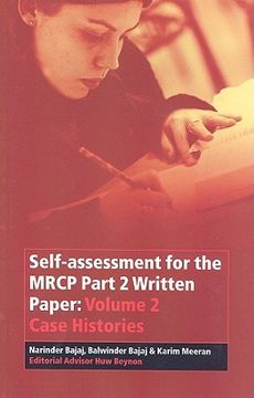 portada self-assessment for the mrcp part 2 written paper: volume 2 case histories (en Inglés)