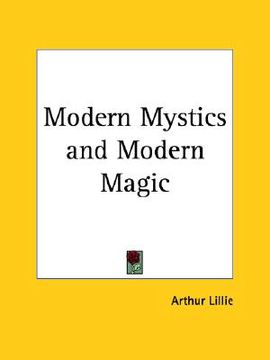 portada modern mystics and modern magic (in English)